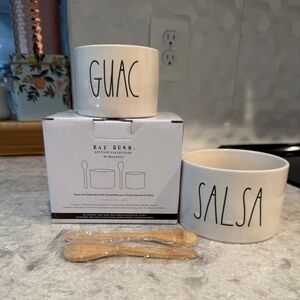 Rae Dunn NWT Guac and Salsa set